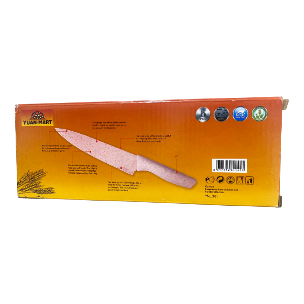 Juego de cuchillos de cocina Yuan Mart - 5 cajas de 6 piezas c/u