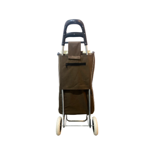 Carrito plegable de compras con bolsa desmontable - 1 pieza