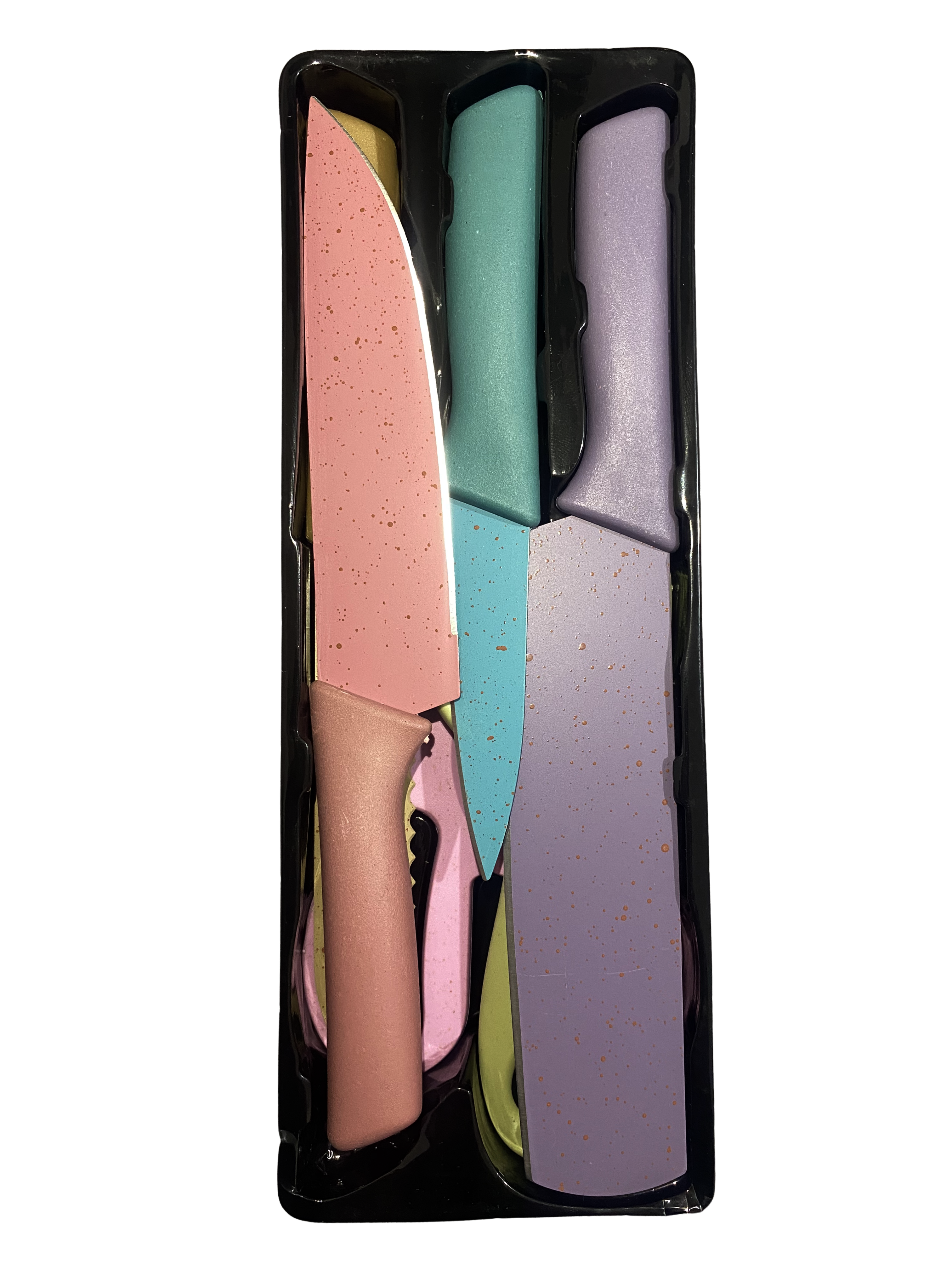 Juego de cuchillos de cocina Yuan Mart - 5 cajas de 6 piezas c/u